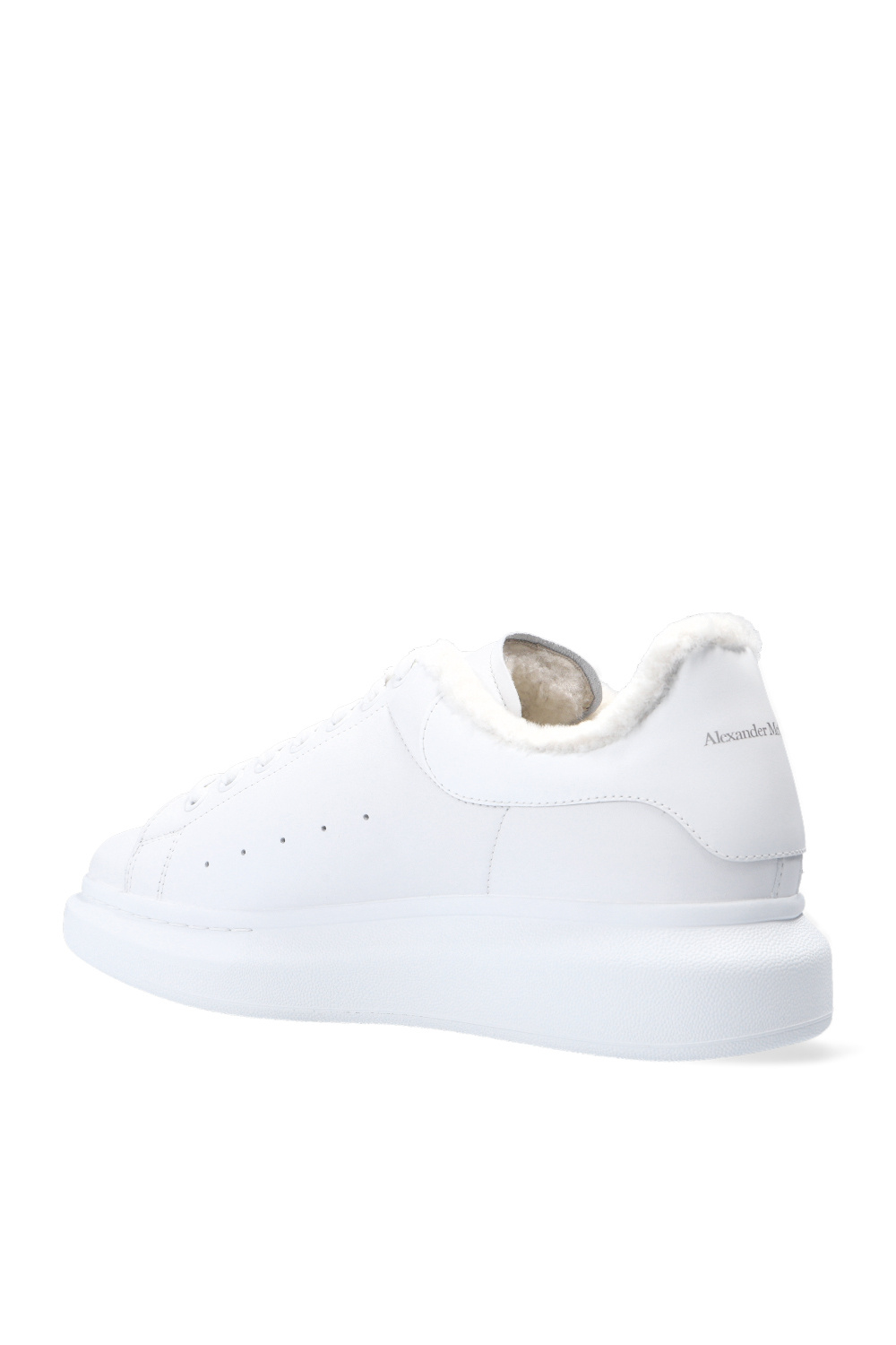 Alexander McQueen alexander mcqueen pink velvet sneakers